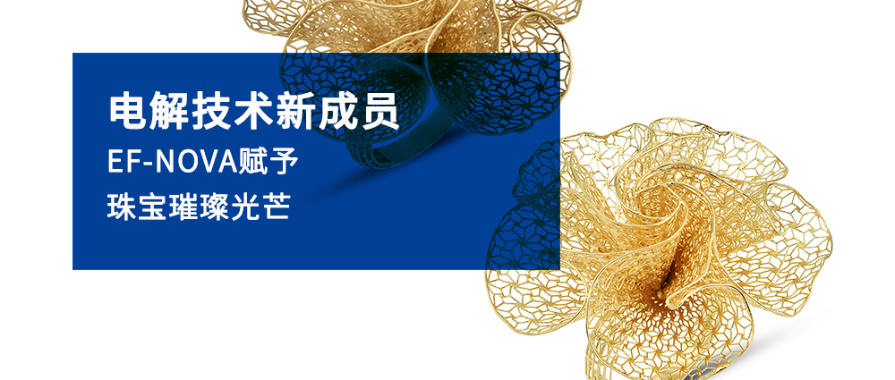 电解技术新成员——EF-NOVA赋予珠宝璀璨光芒
